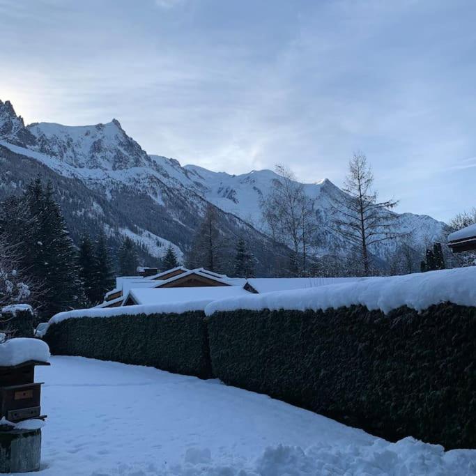 Апартаменты Belle Vue Des Praz Шамони Экстерьер фото